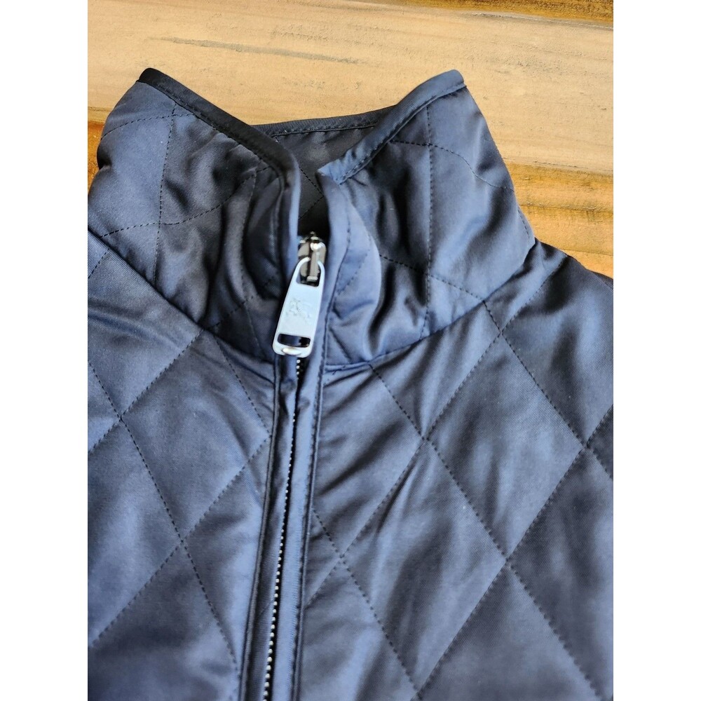 Burberry Ladies Quilted Fitted Black Jacket Sz Small - Picture 12 of 16
